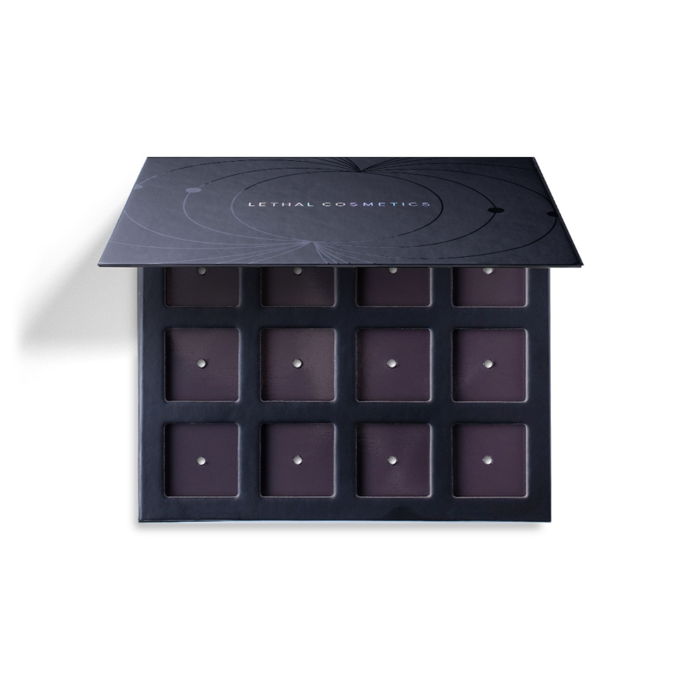 Lethal Cosmetics - Constellation 12 Palette de maquillage vide - Noir